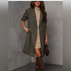 Vici On The Road Herringbone Coat